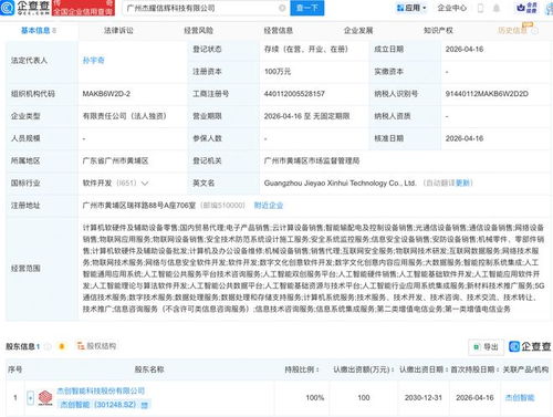 杰創(chuàng)智能成立科技新公司，布局多項(xiàng)AI業(yè)務(wù)